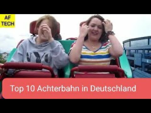 Top 10 Achterbahn in Deutschland| schnellste Achterbahn|