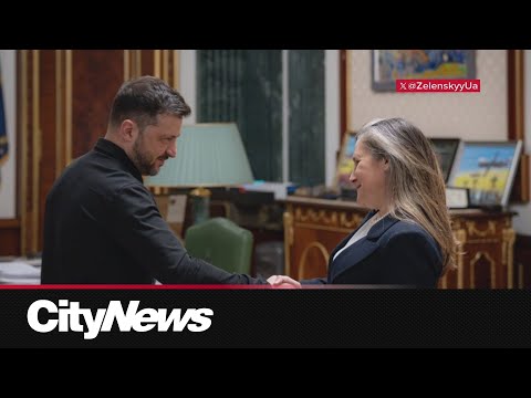 Freeland named economic advisor by Ukraine's Zelenskyy