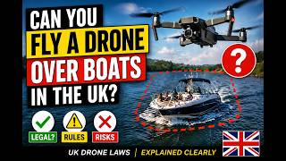 Flying a DRONE over SEA VESSELS. A CRIME?