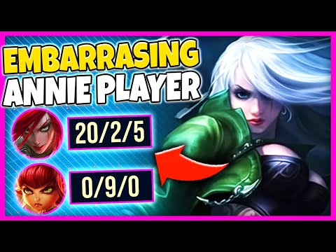ANNIE GETS ABUSED BY RANK 2 KATARINA! WHAT A STOMP! - League of Legends | Katlife