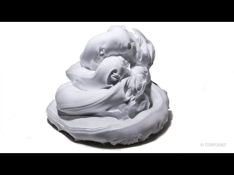 Shaving Foam Timelapse