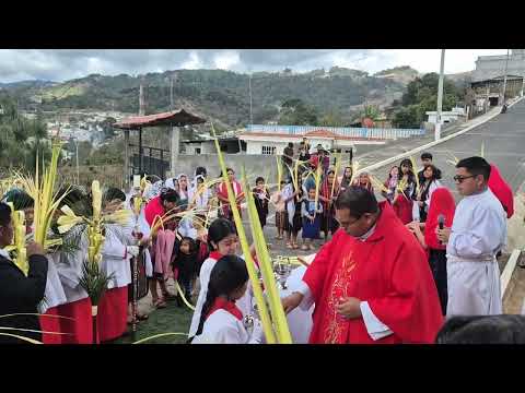  Domingo de Ramos En Caserio Nueva Esperanza San Andres Semetabaj 