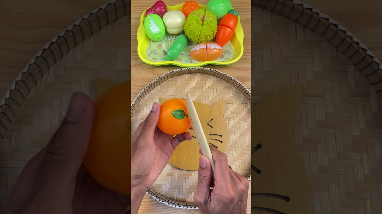 Cutting Fruits - Vegetables ASMR Satisfying Toys #shorts #asmr #shortfeed #asmrshortfeed #ytshorts