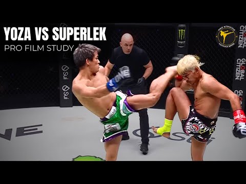 Pro Film Study: How Yuki Yoza Beat Superlek with Ankle Kicks  (Pro Striking Breakdown)