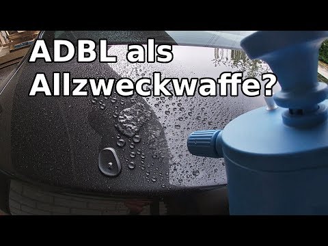 ADBL Synthetic Spray Wax [SSW] 1:1 verdünnbar? || Weitere Einsatzmöglichkeiten