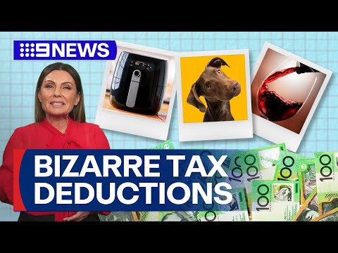 Most bizarre tax deductions ruled out by the ATO | 9 News Australia