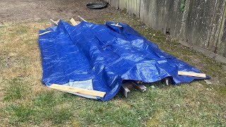 2ft gauge Backyard railroad part one!