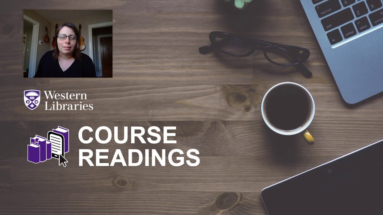 Western Libraries' Course Reading Service