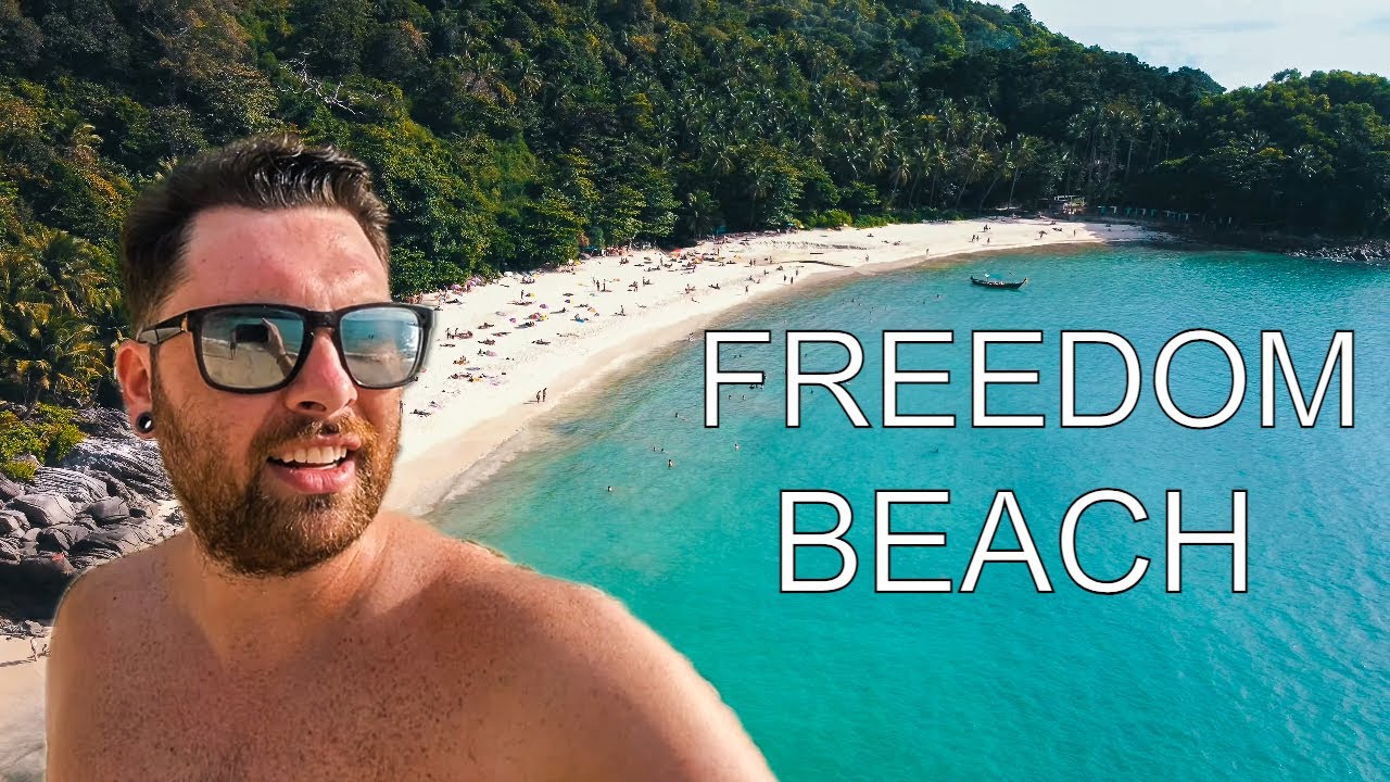 Join a globetrotter as they explore the stunning Freedom Beach in this captivating video.