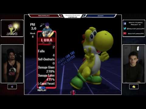 BOFA - South Florida PM Arcadian -  Winners Quarters Juanpi (Yoshi) vs Luka (Ike, Marth)