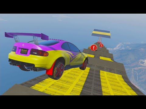 MEGA RAMPA CON OBSTACULOS INESPERADOS!! - GTA V ONLINE