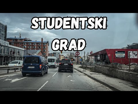 ⁴ᴷ⁶⁰Ring Road to Studentski Grad | Sofia, Bulgaria 🚗🌆