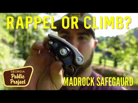 Madrock Safeguard: THE PERFECT rappel device for SADDLE HUNTERS!!!