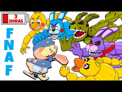 Maratona Mongo e Drongo em Five Nights at Freddy's 1 2 3 4 5 6 e FNAF Ultimate Custom Night