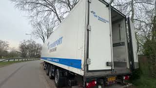 Schmitz Cargobull SKO 24 3 ass koeloplegger, laadklep, stuuras, liftas refrigerated semi-trailer | Image 4 - Autoline