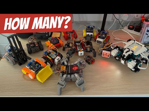 YouTube Thumbnail for How Many Robots did I build in 2021?