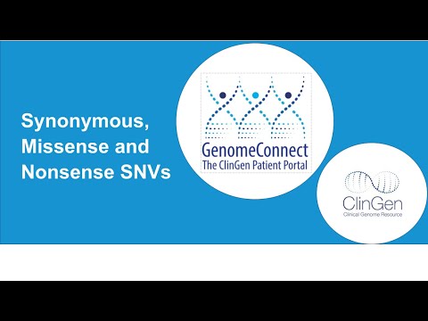 Types of Sequence Variants - Missense, Nonsense, and Synonymous Variants