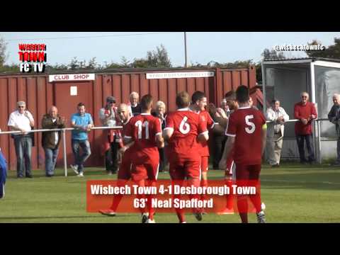 Wisbech Town v Desborough Town - UCL - 27/09/14