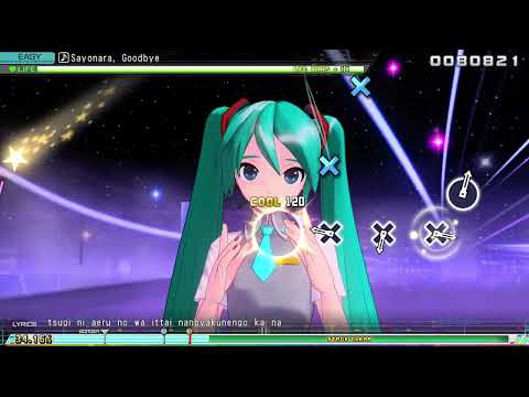 [Project DIVA Mega Mix+] Sayonara, Goodbye Easy Difficulty