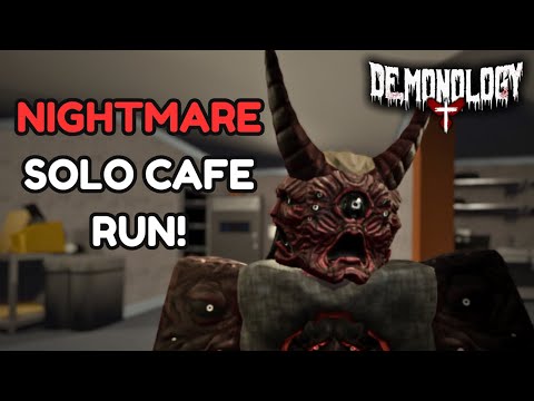 I Soloed Nightmare Cafe! | Demonology Roblox (gameplay)