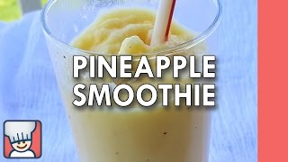 How to make a pineapple smoothie