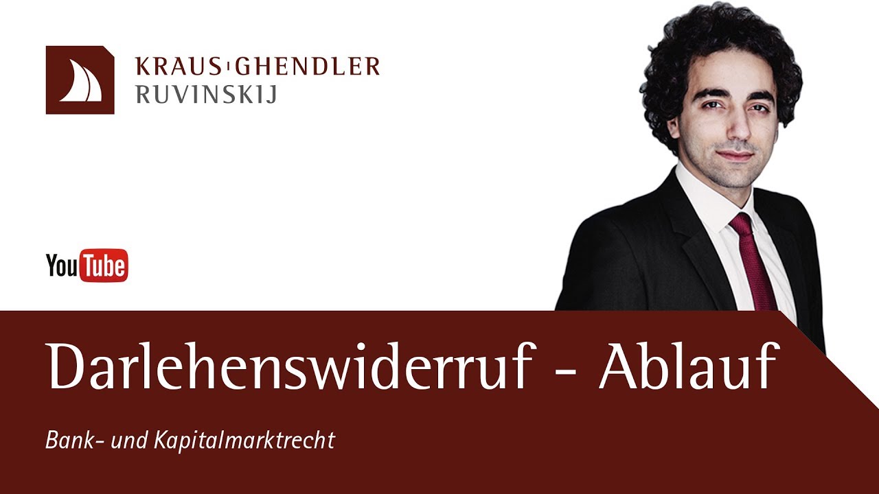 Wie läuft der Widerruf eines Immobiliendarlehens ab?