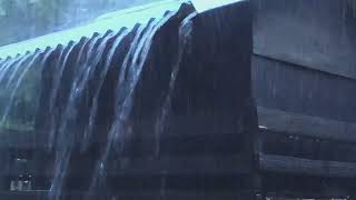 Rain Sounds for Sleeping | Real Heavy Rainstorm & Mighty Thunder on Tin Roof | White Noise
