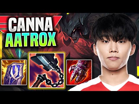 CANNA IS READY FOR AATROX! - T1 Canna Plays Aatrox Top vs Rumble! | Season 11