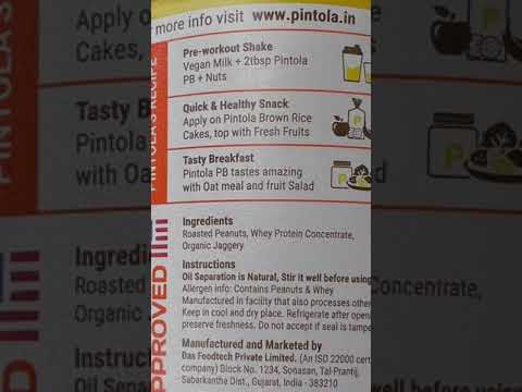My Fitness Chocolate Peanut Butter vs Pintola Organic Jaggery Which one is best?#shorts #ytshorts