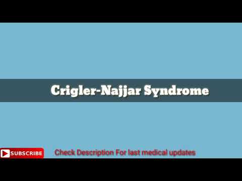 How To Pronounce (Crigler-Najjar Syndrome) ?