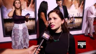 Caroline Hebert Talks Best of Me set Fun Moments and Love! video