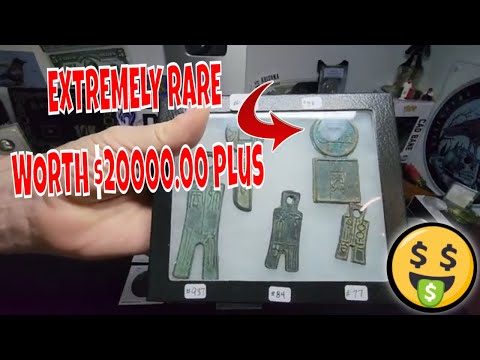 Ancient Chinese Coin Collection Worth over $50,000 Dollars!