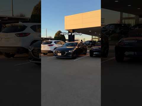 finally picked up my new 2026 mazda 3 select sport!