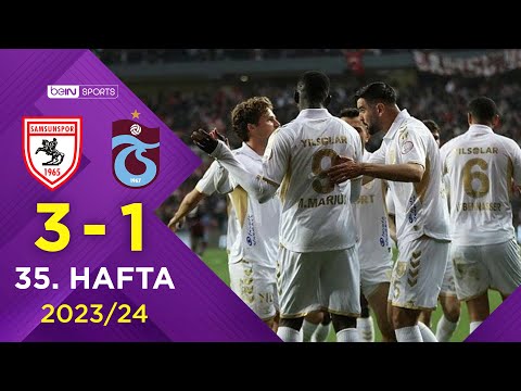 Yılport Samsunspor (3-1) Trabzonspor | 35. Hafta - Trendyol Süper Lig 2023/2024