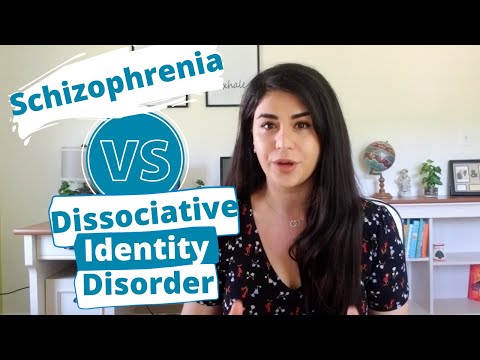 Schizophrenia VS Dissociative Identity Disorder (Multiple Personality Disorder)