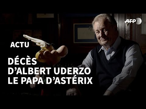 Décès d'Albert Uderzo, le papa d'Astérix, à l'âge de 92 ans | AFP News