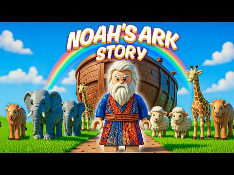 Lego Animated Bible Stories: The Secret Behind NOAH’S ARK – Shocking Truth of the Flood - Bible Stories, Kingdom Kids Zone - LEGO Bible Adventures