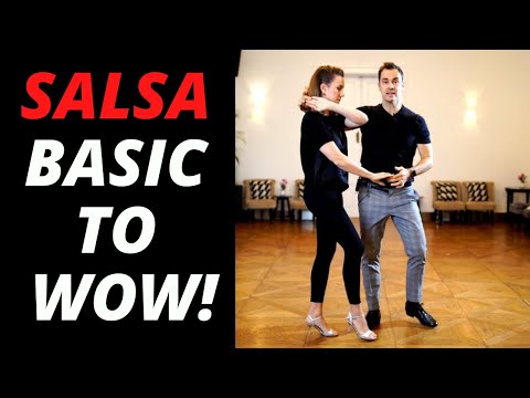 Salsa Basic Figur aufgepeppt // Basic to Wow-Konzept