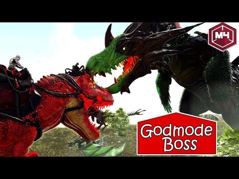 ARK Devin - KAMPF GEGEN DEN HIEROPHANT ETERNAL GOD MODE BOSS! 😯 MEIN DINO KOMMT ZUM EINSATZ! Fo.54