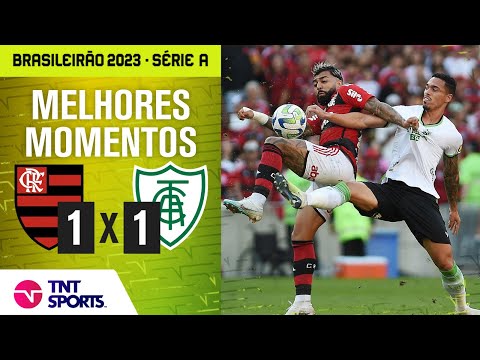 FLAMENGO MARCA NOS ACRÉSCIMOS E BUSCA O EMPATE! FLAMENGO 1 X 1 AMÉRICA-MG | BRASILEIRÃO