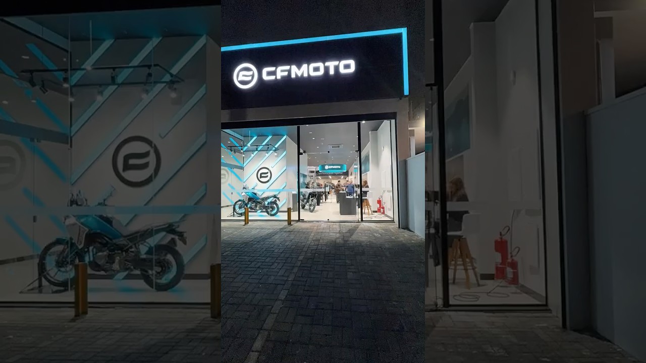Spoilers? Só nas expressões 😉 #cfbrasil #cfmoto