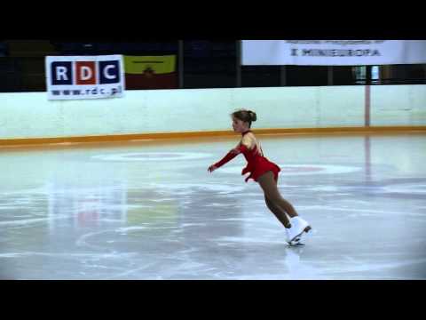 1 Zuzanna LADA MiniEuropa 2014 Bronze Girls   Free Skating