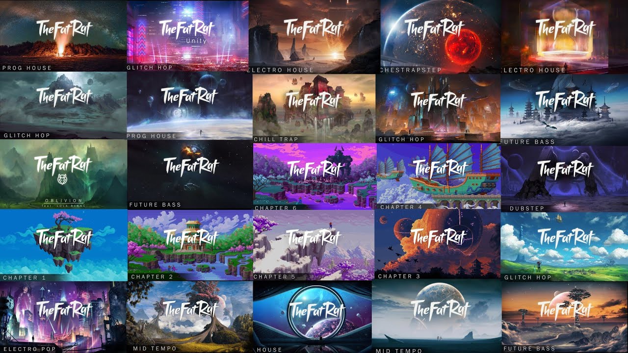 【TOP50】TheFatRat再生数トップ50！【作業用BGM】【BEST of EDM】