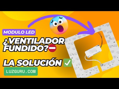 Vídeo de Módulo LED Reemplazo PB0045-72W CCT 72W PB Lighting | Ø37cm Universal