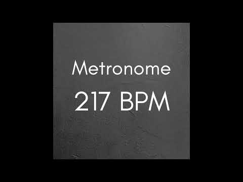 217 BPM Metronome for Better Practice