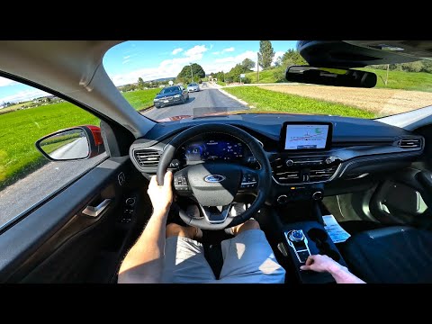 2023 Ford Kuga Hybrid Test Drive POV | Ambience Binaural Sound