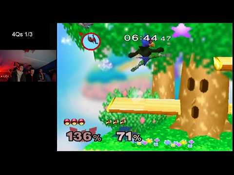 The Tation (Cpt. Falcon) vs Midori (Falco) - Four Quarters Melee #86