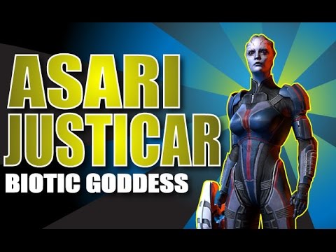 Asari Commando! The Asari Justicar Biotic Goddess on Platinum: Mass Effect 3 Multiplayer