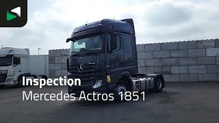 Mercedes-Benz Actros 1851 4X2 BigSpace 2x Tanks truck tractor | Image 4 - Autoline