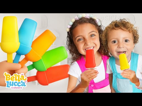 Picolé de Frutas - Canção do Sorvete - Música Infantil por Bella e Lucca Show